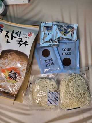 [한면원] 잔치국수 2인분 — 5점을 준 리뷰어가 2022년 7월 올린 사용 사진