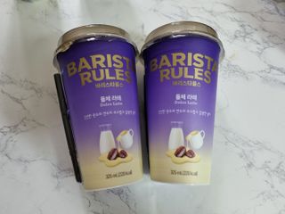 바리스타룰스 돌체 라떼 — 5점을 준 리뷰어가 2023년 4월 올린 사용 사진