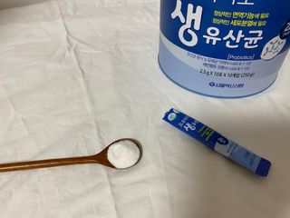 서울약사신협_프로바이오생유산균_2.5G x 100포 — 5점을 준 리뷰어가 2021년 1월 올린 사용 사진