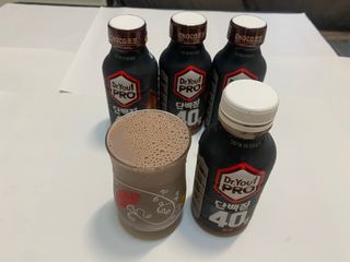 닥터유 프로 단백질 드링크 40g 초코 닥터유 프로 단백질드링크 40g 초코 — 4.5점을 준 리뷰어가 2024년 9월 올린 사용 사진