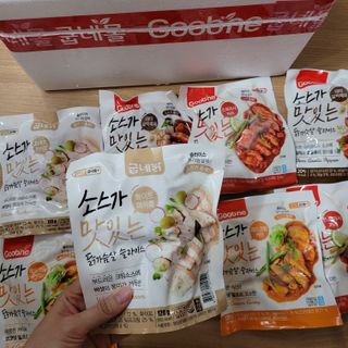 굽네몰 [굽네] 소스가 맛있는 닭가슴살 슬라이스 4종 — 5점을 준 리뷰어가 2021년 4월 올린 사용 사진