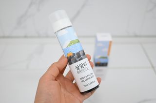 제주인디 삼달리 브리즈 바디&필로우 릴렉싱 미스트 제주 하귤 — 5점을 준 리뷰어가 2023년 3월 올린 사용 사진