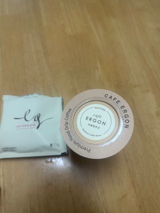 카페 에르곤 드립커피명작 카페에르곤 대용량 간편드립커피 15gx10개입 — 5점을 준 리뷰어가 2024년 8월 올린 사용 사진