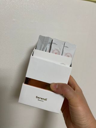 세렌디뷰티_이너뷰티 티톡스 로즈 베리 — 5점을 준 리뷰어가 2021년 3월 올린 사용 사진