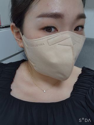 [애니가드] 셋업 메베마스크라이트  (대형 4컬러 + 중형 4컬러) — 5점을 준 리뷰어가 2022년 7월 올린 사용 사진