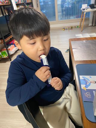 키즈텐플러스 연세 키즈텐 플러스 1개월 — 5점을 준 리뷰어가 2021년 3월 올린 사용 사진