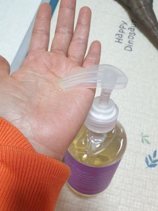 빅그린 베이비라인 3종세트 - 샴푸앤바디워시500ml,올인원로션500ml,바디크림170ml — 5점을 준 리뷰어가 2022년 11월 올린 사용 사진