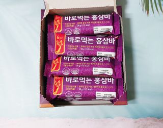 씨알푸드 건강기능식품 6년근 홍삼 함유, 바로먹는 홍삼바 30g 12개입 — 5점을 준 리뷰어가 2022년 3월 올린 사용 사진