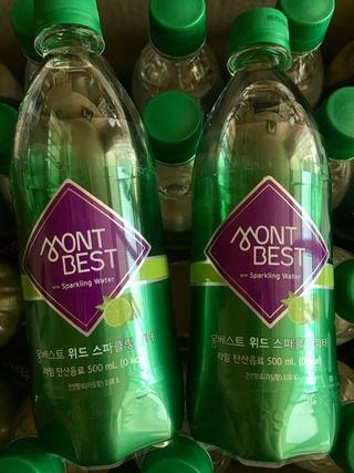 몽베스트 Montbest with Sparkling water Lime20병 — 5점을 준 리뷰어가 2022년 8월 올린 사용 사진