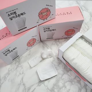 소미썸 실키 화장솜 — 5점을 준 리뷰어가 2022년 3월 올린 사용 사진