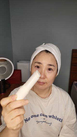 트윙클라 안티멜라 수딩 워터밤 — 5점을 준 리뷰어가 2022년 5월 올린 사용 사진