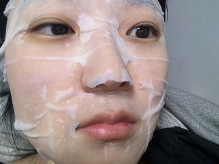 [멀블리스데일리] 멀블리스 인텐스 퀵 데일리 마스크 1팩 30매 — 5점을 준 리뷰어가 2022년 12월 올린 사용 사진
