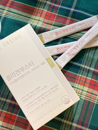 더리틀스 콜라겐부스터 — 5점을 준 리뷰어가 2022년 12월 올린 사용 사진