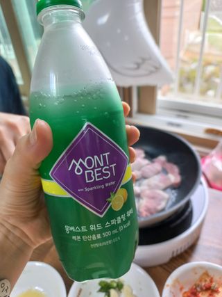 몽베스트 Montbest with Sparkling water Lemon OR Lime 20병(랜덤) — 5점을 준 리뷰어가 2022년 5월 올린 사용 사진