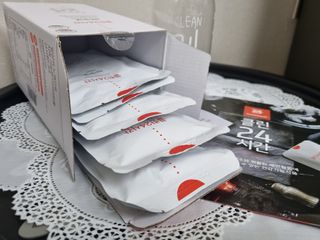 클린24시간 1BOX(5포) + 전용보틀(500ml) — 4점을 준 리뷰어가 2023년 2월 올린 사용 사진