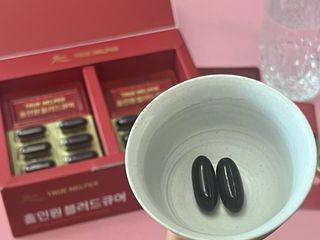 트루헬퍼 홀인원 블러드큐어 혈행+혈압+콜레스테롤 한번에 1박스 1개월 — 5점을 준 리뷰어가 2023년 2월 올린 사용 사진