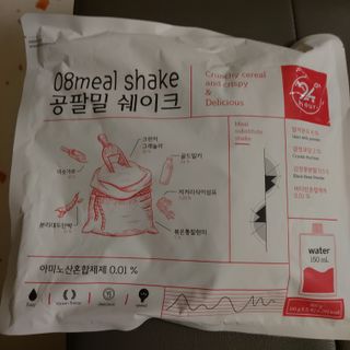 클린24시간 공팔밀쉐이크 1세트 (5개) — 3.5점을 준 리뷰어가 2022년 8월 올린 사용 사진