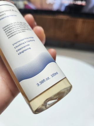 제주인디 폴리 인디고 발효 토너 (화이트닝 인텐스) — 5점을 준 리뷰어가 2023년 3월 올린 사용 사진