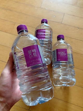 몽베스트 MONTBEST 1L 12입 — 4.5점을 준 리뷰어가 2022년 4월 올린 사용 사진