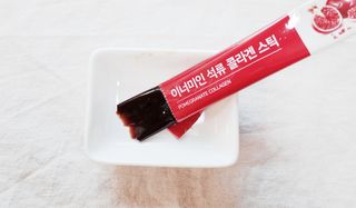이너미인 석류 콜라겐 스틱 — 5점을 준 리뷰어가 2021년 1월 올린 사용 사진