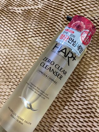 헤어플러스 제로클리어 샴푸 500ml, 두피팩 210ml 2종SET — 4점을 준 리뷰어가 2021년 3월 올린 사용 사진