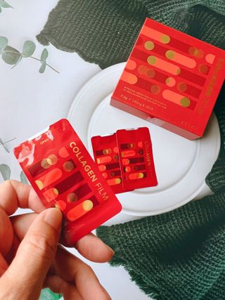 프리마인 귀족의 콜라겐, 92배 흡수율. 럭셔리 프리미엄 셀라브 콜라겐필름 30매 — 리뷰어가 2022년 5월 올린 사용 사진