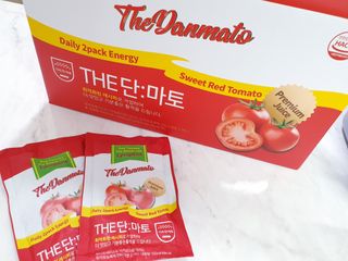 제이제이바이오 더단마토 프리미엄주스 100ml 30팩입 - 무설탕 스테비아 토마토즙 — 5점을 준 리뷰어가 2022년 1월 올린 사용 사진