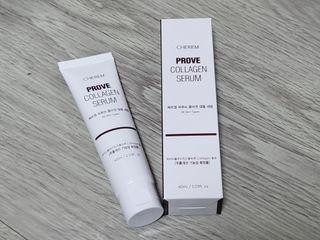 체르엠  프루브 콜라겐 앰플세럼 60ml 1병 — 5점을 준 리뷰어가 2022년 2월 올린 사용 사진