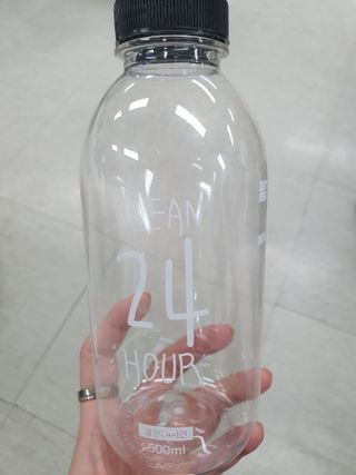 클린24시간 1BOX(5포) + 전용보틀(500ml) — 5점을 준 리뷰어가 2022년 11월 올린 사용 사진
