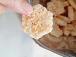 미즈꼬레아 치즈맛 누룽지크리스피 — 5점을 준 리뷰어가 2022년 2월 올린 사용 사진