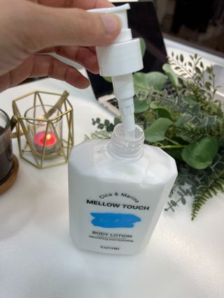 타포미 멜로우 터치 바디로션 500ml — 4.5점을 준 리뷰어가 2023년 1월 올린 사용 사진
