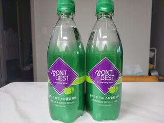 몽베스트 Montbest with Sparkling water Lime20병 — 5점을 준 리뷰어가 2022년 7월 올린 사용 사진