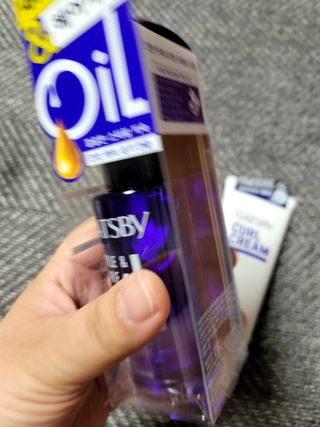 [갸스비] 곱슬 머리부터 파마까지 남자의 컬을 위한 갸스비 컬크림 — 5점을 준 리뷰어가 2021년 5월 올린 사용 사진