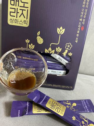 광동생활건강 나우 [광동] 배도라지 쌍화스틱 10mL x 100포 — 5점을 준 리뷰어가 2023년 2월 올린 사용 사진