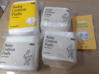 디어엘로디 프리미엄 유기농 베이비 솜티슈 40매 3 + 1 PACK — 5점을 준 리뷰어가 2021년 2월 올린 사용 사진
