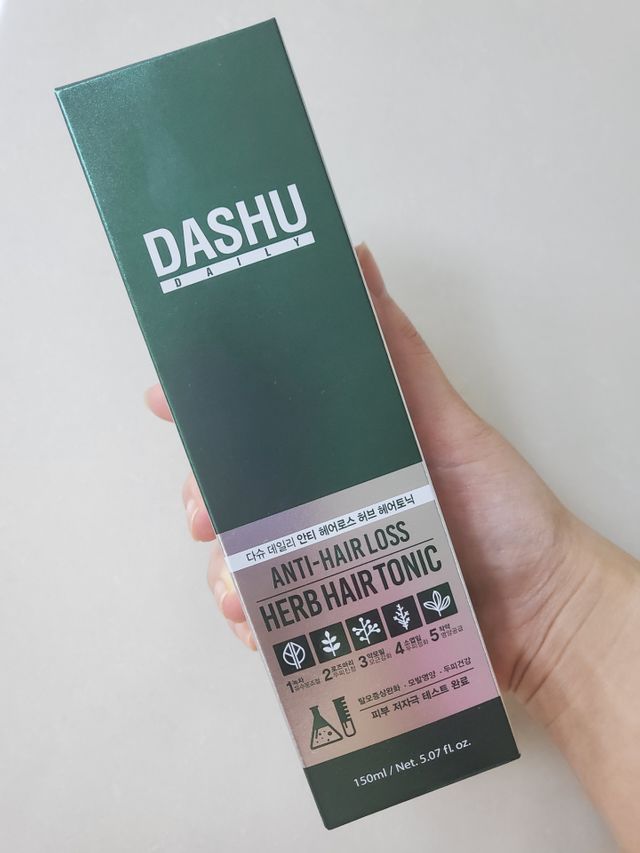 다슈 데일리 안티 헤어로스 허브 헤어토닉 150ml 리뷰 사진