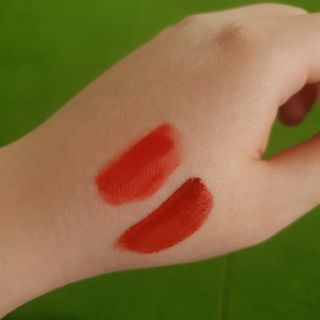[블랙루즈]하프앤하프틴트 10종 中 택1+랜덤1 — 5점을 준 리뷰어가 2021년 2월 올린 사용 사진