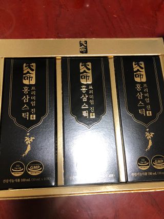 헬스업_천명진프리미엄홍삼스틱_10ml x 30포 — 4점을 준 리뷰어가 2021년 3월 올린 사용 사진
