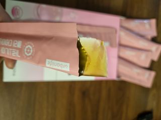 주식회사 얼굴반쪽 [얼굴반쪽 가르시니아 2,800mg] x 14포 1주 젤리 다이어트 보조제 체지방감소 — 4점을 준 리뷰어가 2021년 11월 올린 사용 사진
