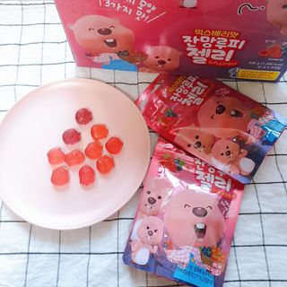 [팔도] 잔망루피젤리 믹스베리맛 42g 8개 — 5점을 준 리뷰어가 2022년 1월 올린 사용 사진