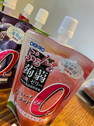 ORIHIRO 오리히로 곤약젤리 제로칼로리 130g 4종 4팩(맛별로 1팩씩) — 5점을 준 리뷰어가 2023년 3월 올린 사용 사진