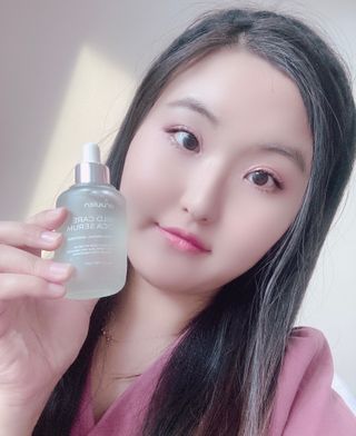 아르비엔 마일드케어 비건 시카세럼 — 5점을 준 리뷰어가 2021년 2월 올린 사용 사진