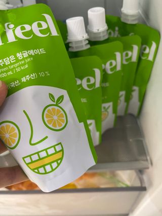 JEJUFEEL 풋풋한 제주담은 청귤에이드 — 5점을 준 리뷰어가 2022년 9월 올린 사용 사진