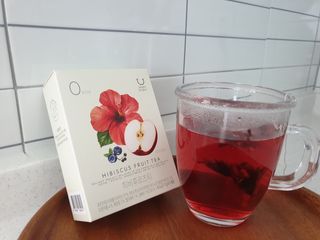 딜라이트 프로젝트 블렌딩티 우엉호박티, 히비후르츠티, 쟈스민캐모티 — 5점을 준 리뷰어가 2021년 7월 올린 사용 사진