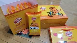 광동제약 [광동] 비타500데일리스틱 70포X2개 + 뚱랑이엽서 + 쇼핑백 증정 — 5점을 준 리뷰어가 2022년 10월 올린 사용 사진