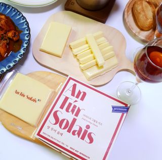 앙투어솔레 아일랜드 구워먹는 치즈 100 자연 치즈 와인안주 300g(100g x 3팩) — 5점을 준 리뷰어가 2022년 7월 올린 사용 사진