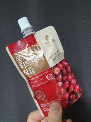 자연에온 몽모랑시 타트체리 착즙 100mL 10개입 2BOX — 5점을 준 리뷰어가 2021년 1월 올린 사용 사진