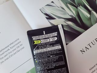 [갸스비] 지성 남성을 위한 포어케어 클렌징폼 — 5점을 준 리뷰어가 2021년 8월 올린 사용 사진