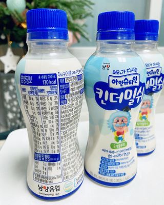 남양유업 [ 아인슈타인 ] 머리가 마시는 아인슈타인 킨더밀쉬 — 4.5점을 준 리뷰어가 2020년 12월 올린 사용 사진