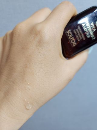 소담스퀘어 상암 솔포그 비타민 화이트닝 앰플 50ml 안티에이징 항산화 가미 잡티 트러블 세라마이드 — 5점을 준 리뷰어가 2022년 11월 올린 사용 사진